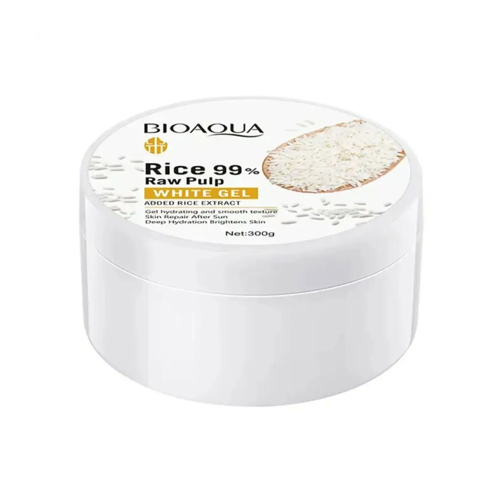 Mascarilla en gel de arroz bioaqua hidratante.
