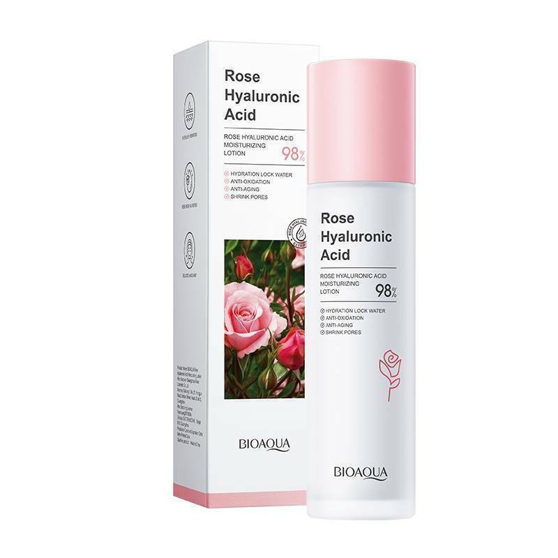 Loción de rosas bioaqua