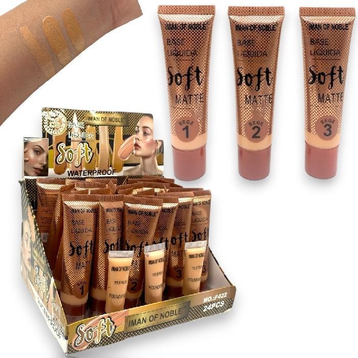 Base liquida soft matte beige (F422)